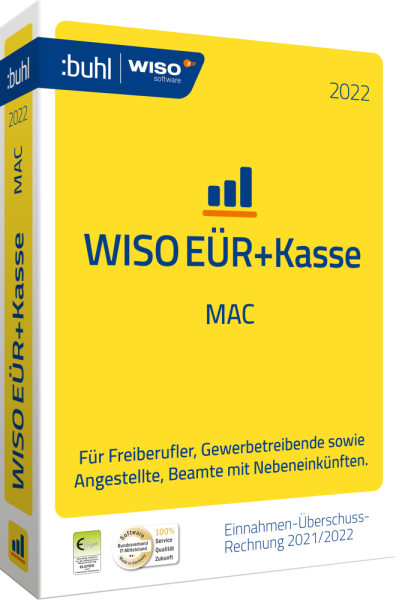 WISO EÜR + Kasse 2022 | für Mac
