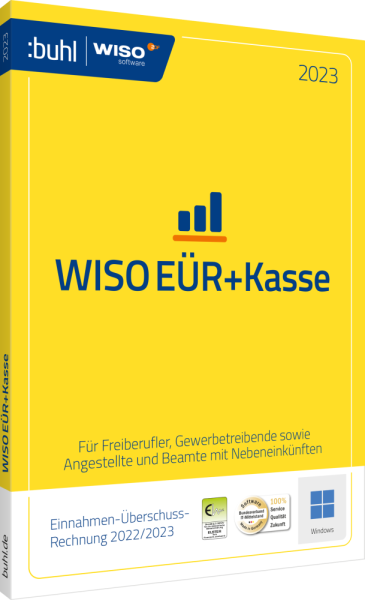 WISO EÜR & Kasse 2023 | für Windows