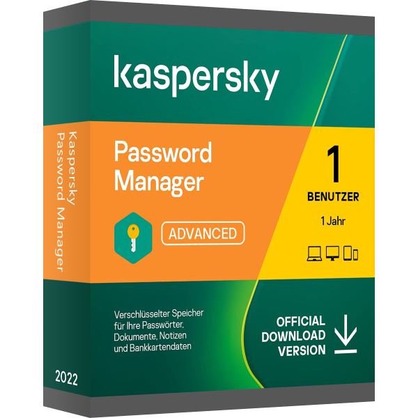 Kaspersky Password Manager 2023 | 1 Gerät