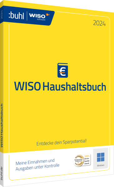 WISO Haushaltsbuch 2024 | für Windows