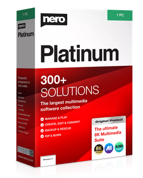 Nero Platinum 2024 Unlimited | für Windows