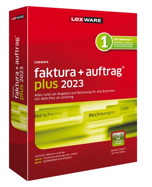 Lexware Faktura + Auftrag Plus 2023 | 365 Tage