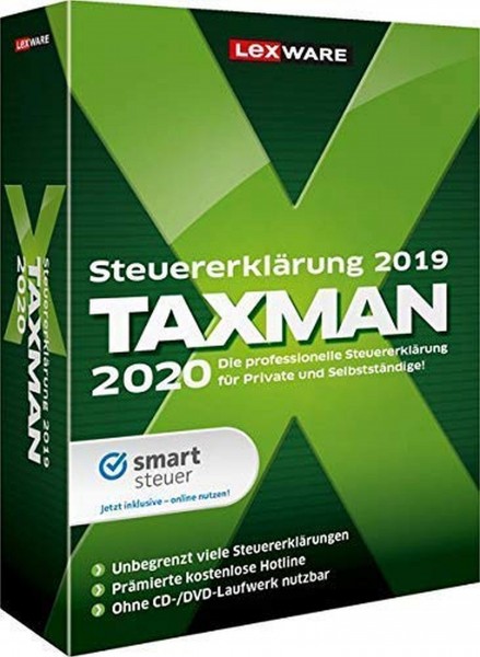 Lexware TAXMAN 2020 für das Steuerjahr 2019