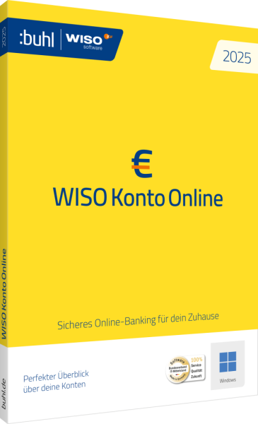 WISO Konto Online 2025 | für Windows