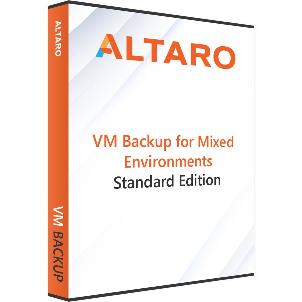 Altaro VM Backup for Mixed Environments (Hyper-V & VMware) - Standard Edition
