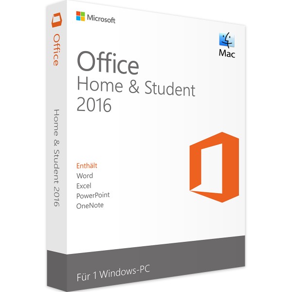 Microsoft Office 2016 Home and Student | für Mac