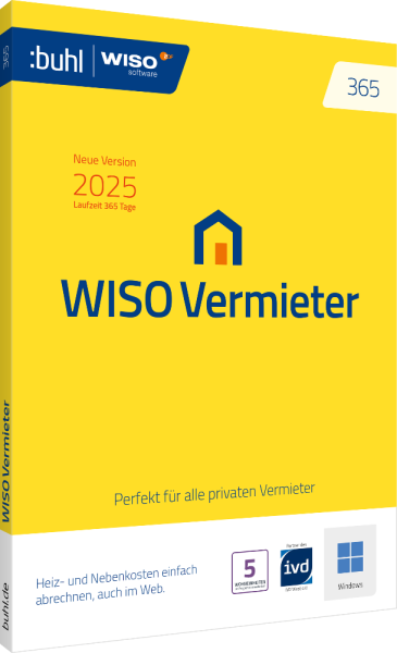 WISO Vermieter 365 (Version 2026)