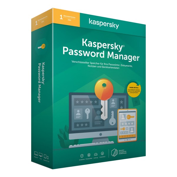 Kaspersky Password Manager 2022 | 1 Gerät