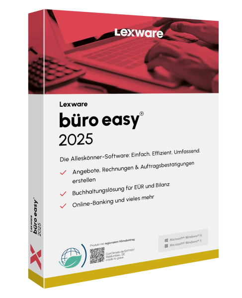 Lexware büro easy 2025 | 365 Tage