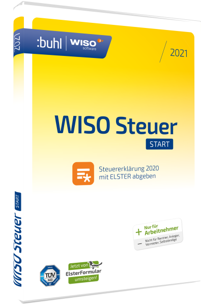 WISO steuer Start 2021 (für das Steuerjahr 2020) | für Windows