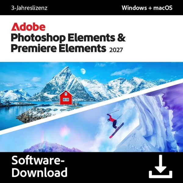 Adobe Photoshop & Premiere Elements 2027 | für Windows / Mac