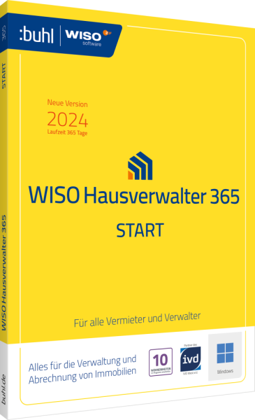 WISO Vermieter 2024 | Abrechnungsjahr 2023