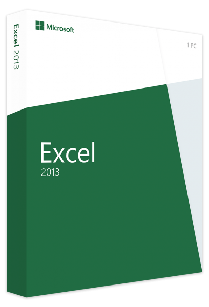 Microsoft Excel 2013 | für Windows | 32/64 Bit | 1PC | Sofortdownload