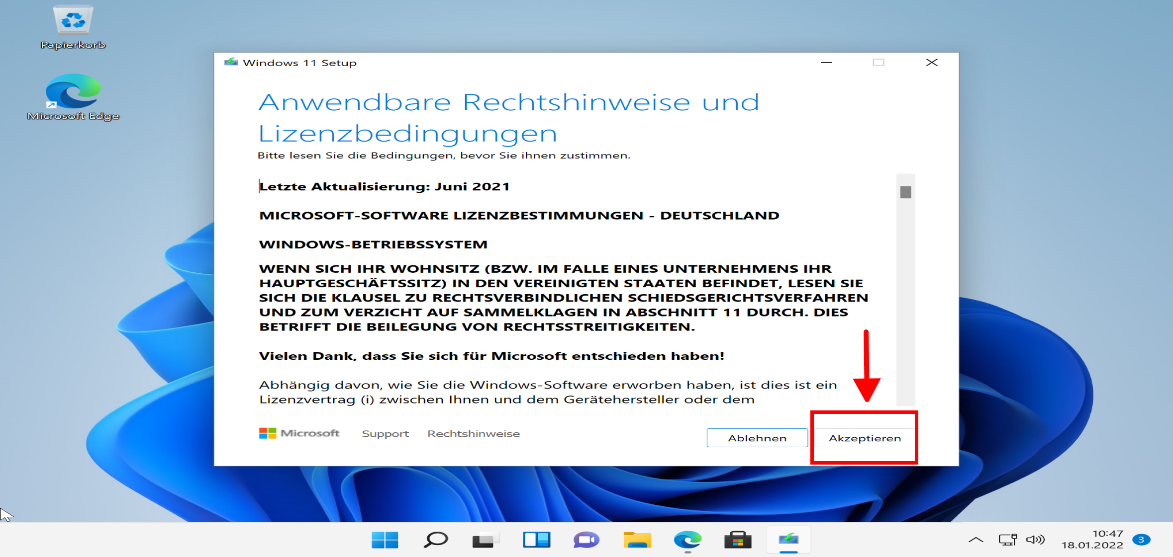 Windows-11-Neuinstallation-Lizenzbedingungen-4