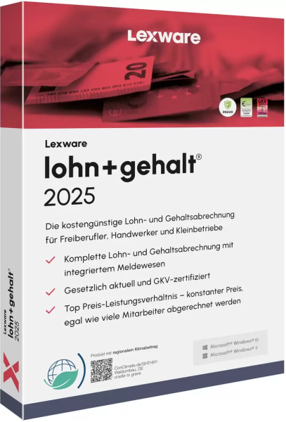 Lexware Lohn + Gehalt 2025 | 365 Tage