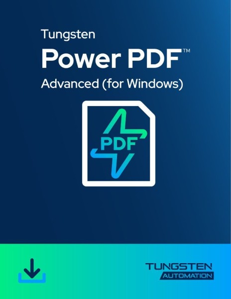 Tungsten / Kofax Power PDF Advanced 2025.3