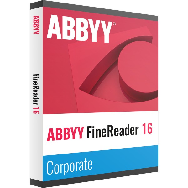 Abbyy Finereader 16 Corporate 1 Benutzer