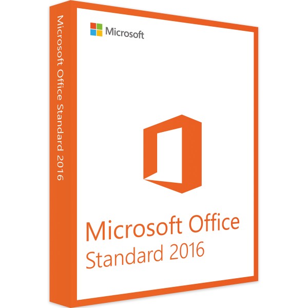 Microsoft Office 2016 Standard | für Windows | 32/64 Bit | Sofortdownload