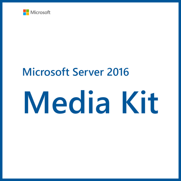 Microsoft Server 2016 Standard Media Kit