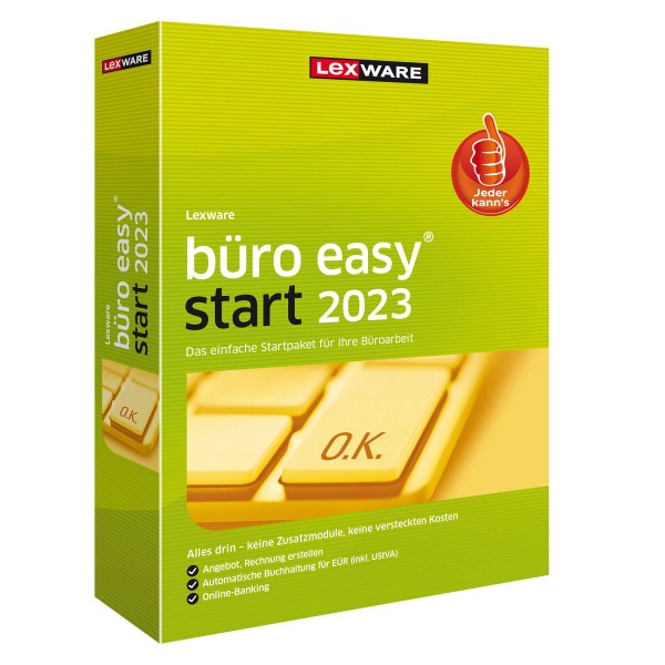 Lexware büro easy start 2023 | 365 Tage