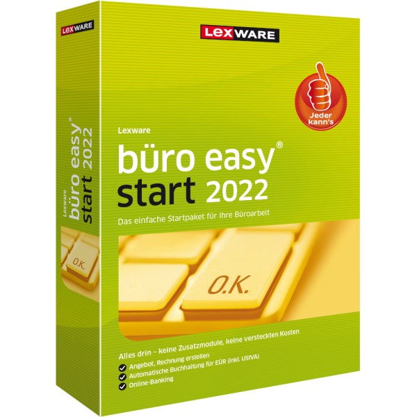 Lexware büro easy start 2022 | 365 Tage