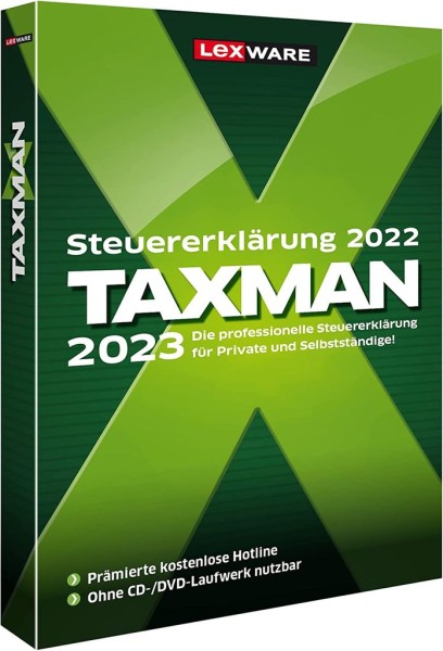 Lexware TAXMAN 2023 für das Steuerjahr 2022